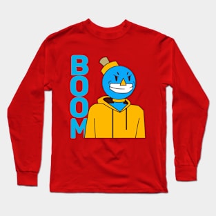 "Boom" Bomb Shirt Long Sleeve T-Shirt